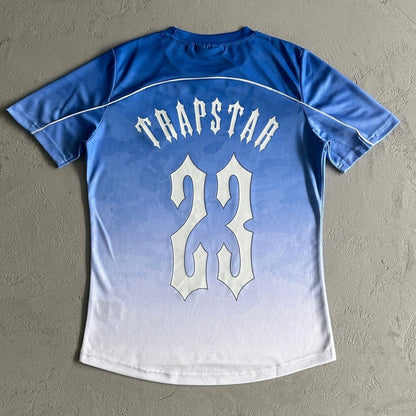 T-Shirt de Futebol Trapstar Camuflado - Azul