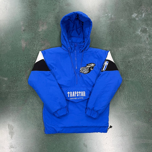 Trapstar 1/4 Zip Pullover Jacket - Azul