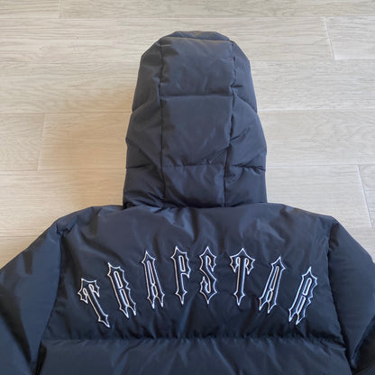 Trapstar AW20 Irongate Hooded Quilted Jacket - Preto