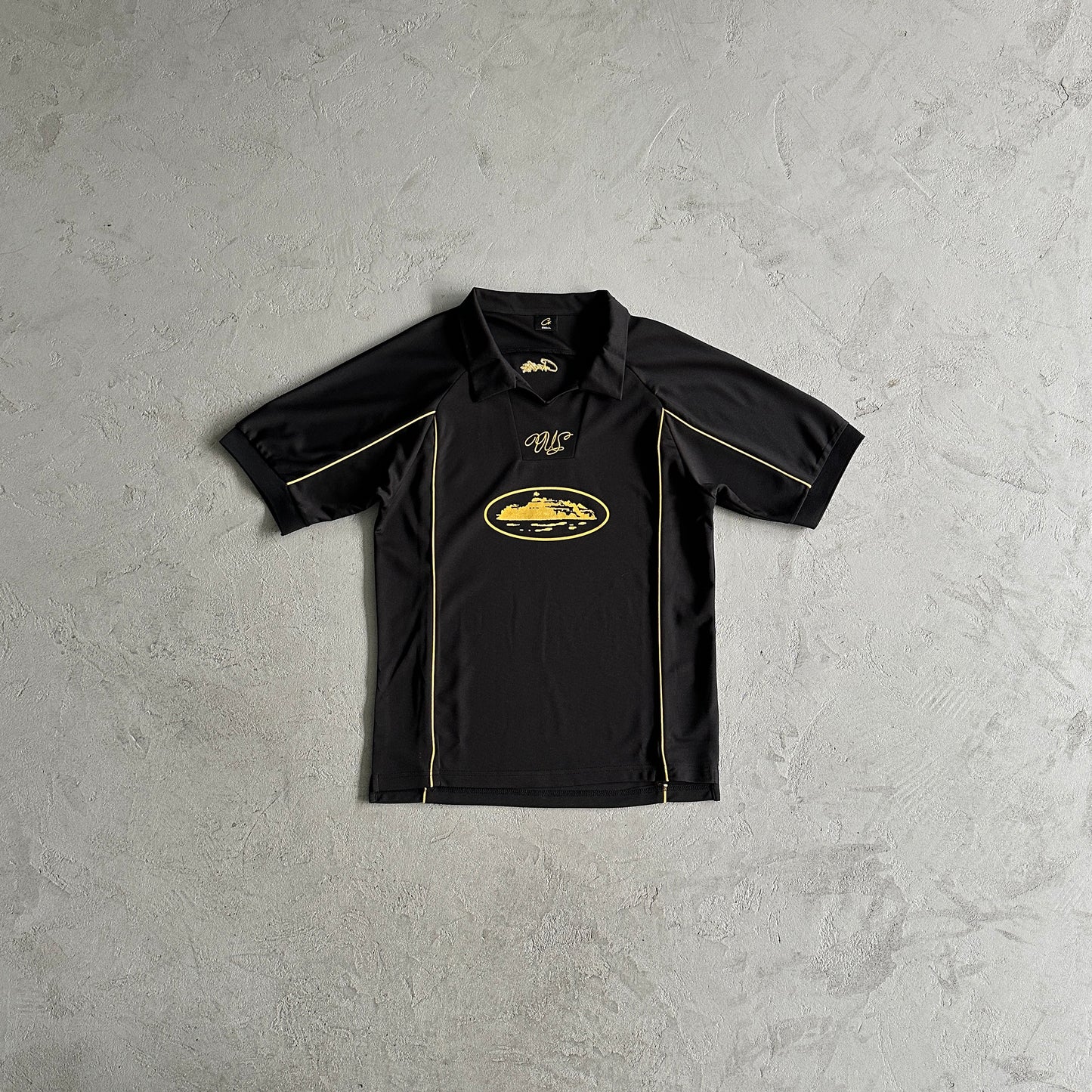 Corteiz Talismo Football Jersey - Preto