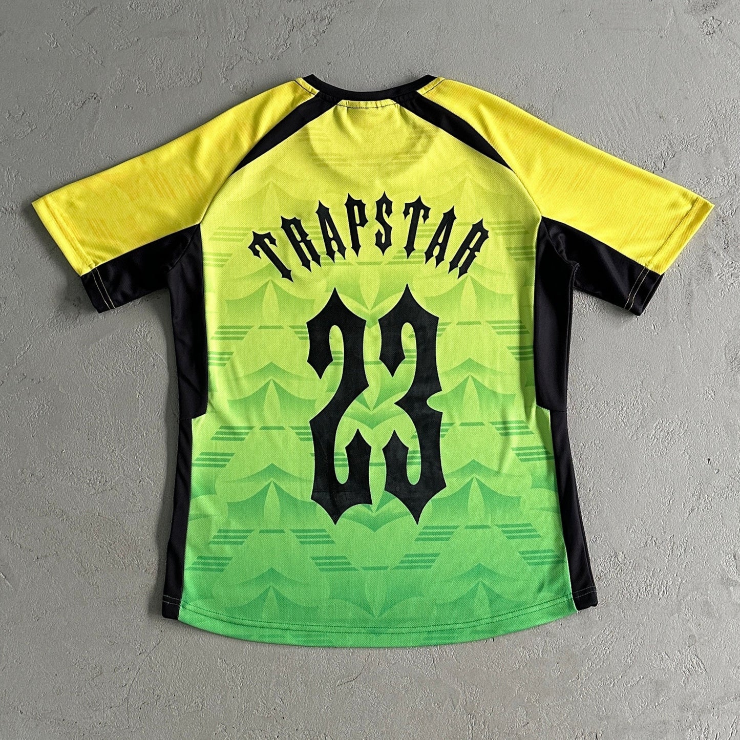 Football Jamaica Trapstar T-Shirt – Verde / Amarelo / Preto