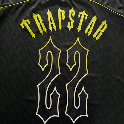 Trapstar Futebol T-Shirt Jersey - Preto/Lima