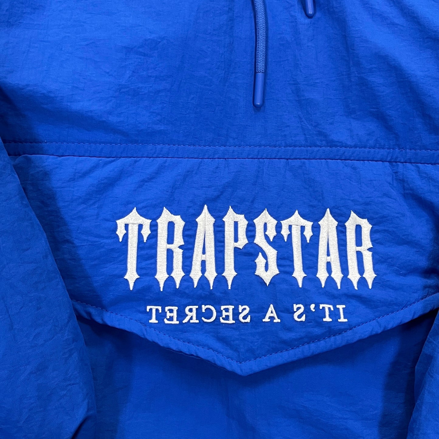 Trapstar 1/4 Zip Pullover Jacket - Azul