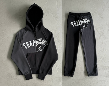 Trapstar Shooters Arch Tracksuit - Preto/Cinza