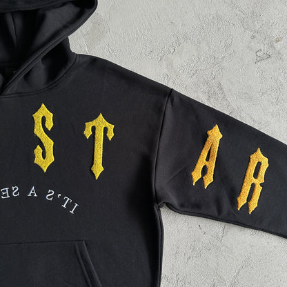 Trapstar Irongate Arch Chenille Tracksuit  Preto - Amarelo