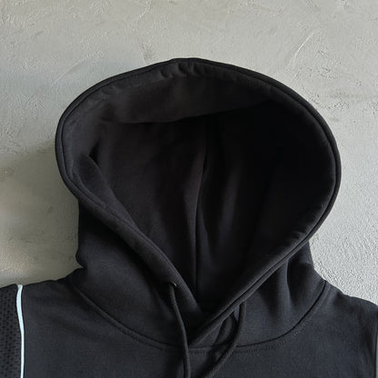 Trapstar Shooters Technical Hoodie Tracksuit - Preto/Azul