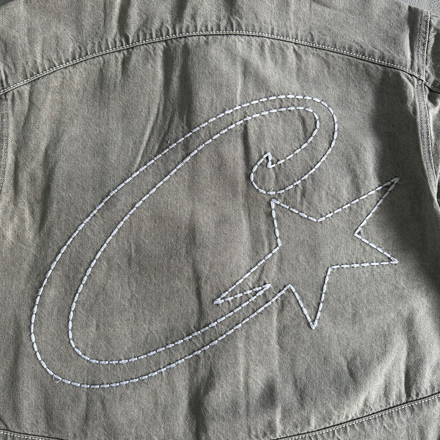 Corteiz Denim Jacket - Cinza