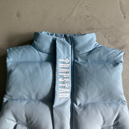 Trapstar Decoded Gilet - Light Blue Gradient - White