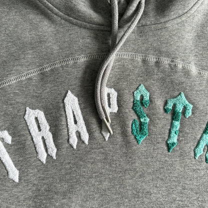 Trapstar Irongate Chenille Arch Hoodie Tracksuit  Cinza - Azul Marinho