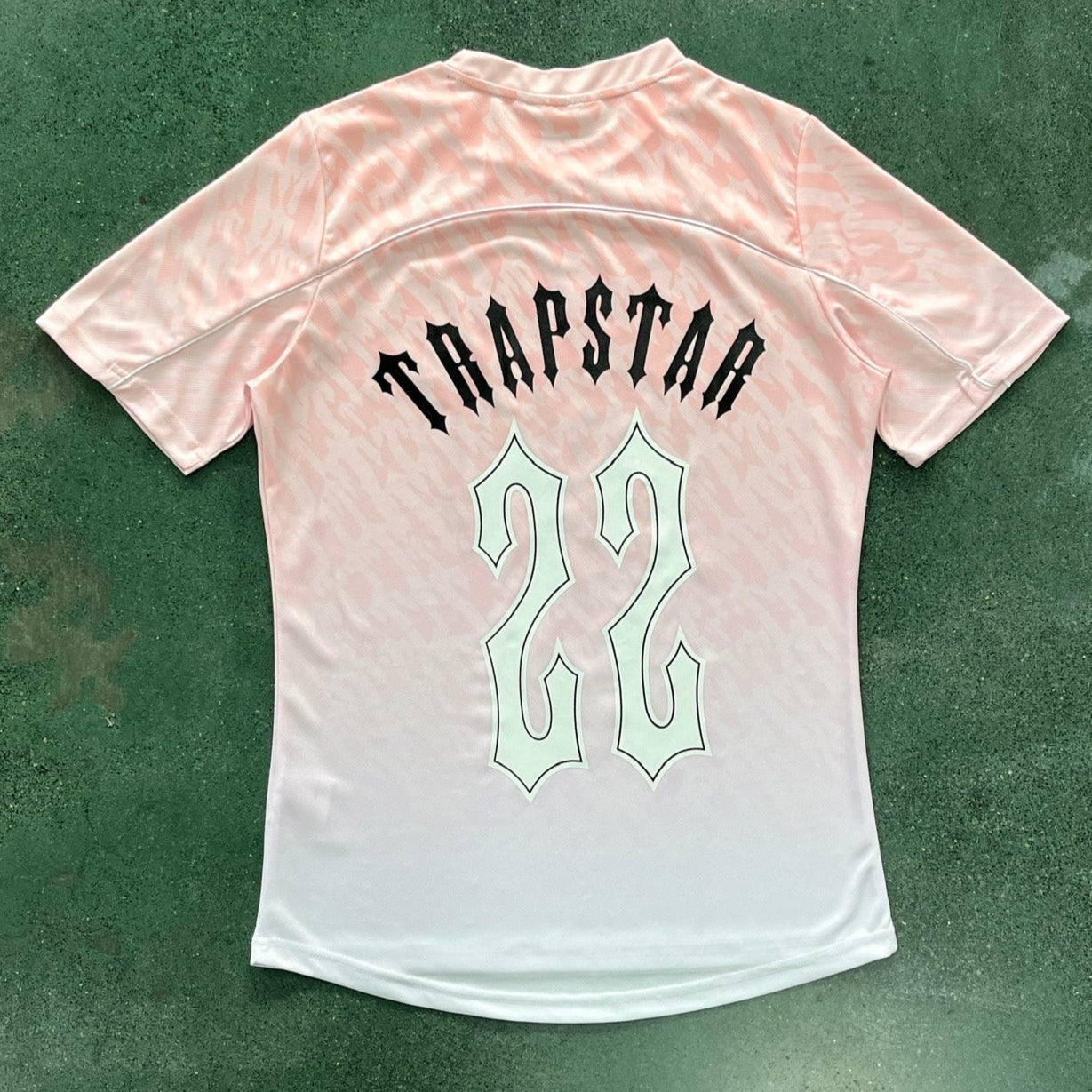 Trapstar Futebol T-Shirt - Rosa Suave