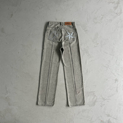 Corteiz Denim Jeans - Cinza