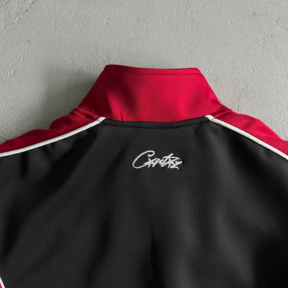 CONJUNTO Shotta Track Preto - Vermelho.