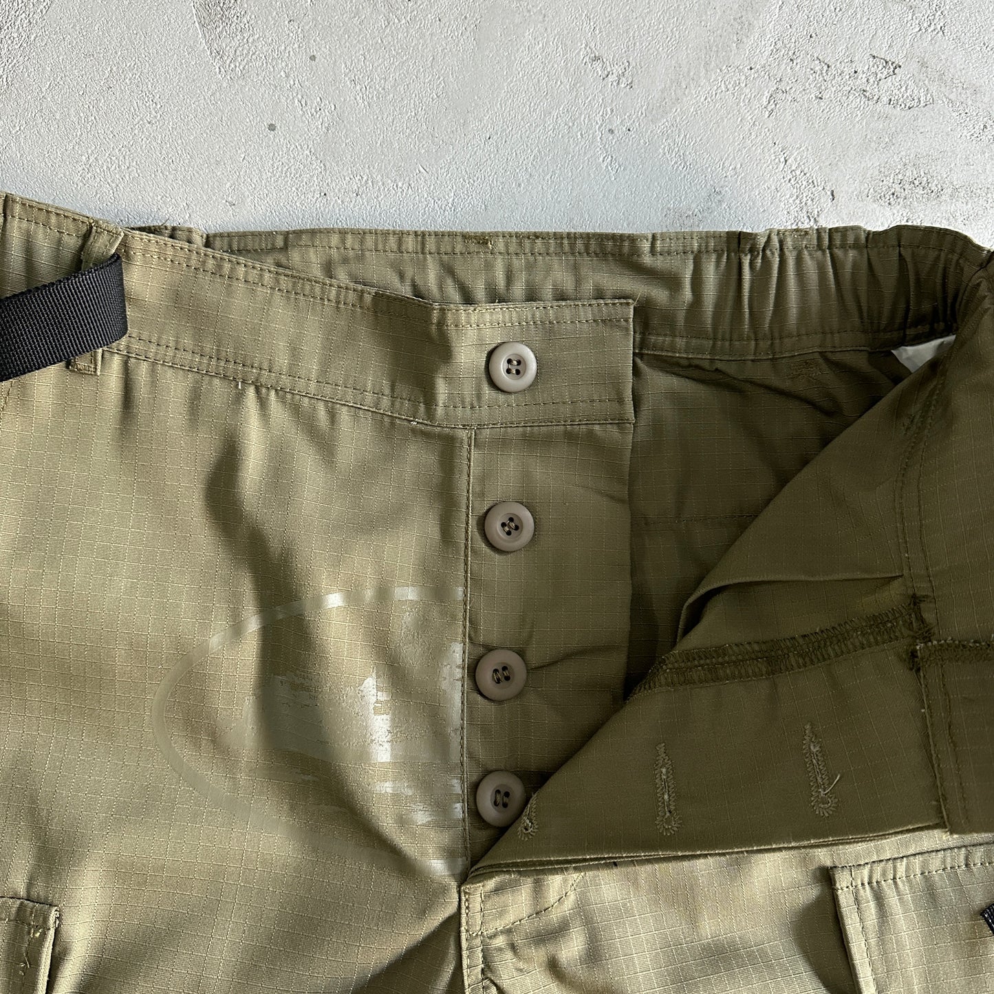 Corteiz Military Green Logo Patch Cargos