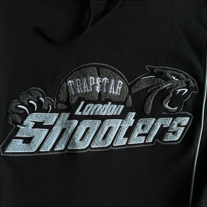 Trapstar Shooters Technical Hoodie Tracksuit - Preto/Azul