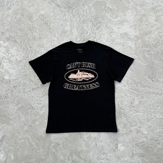 Corteiz Can’t Rush Tee - Preto