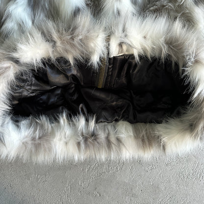 Corteiz Faux Fur Hooded Jacket