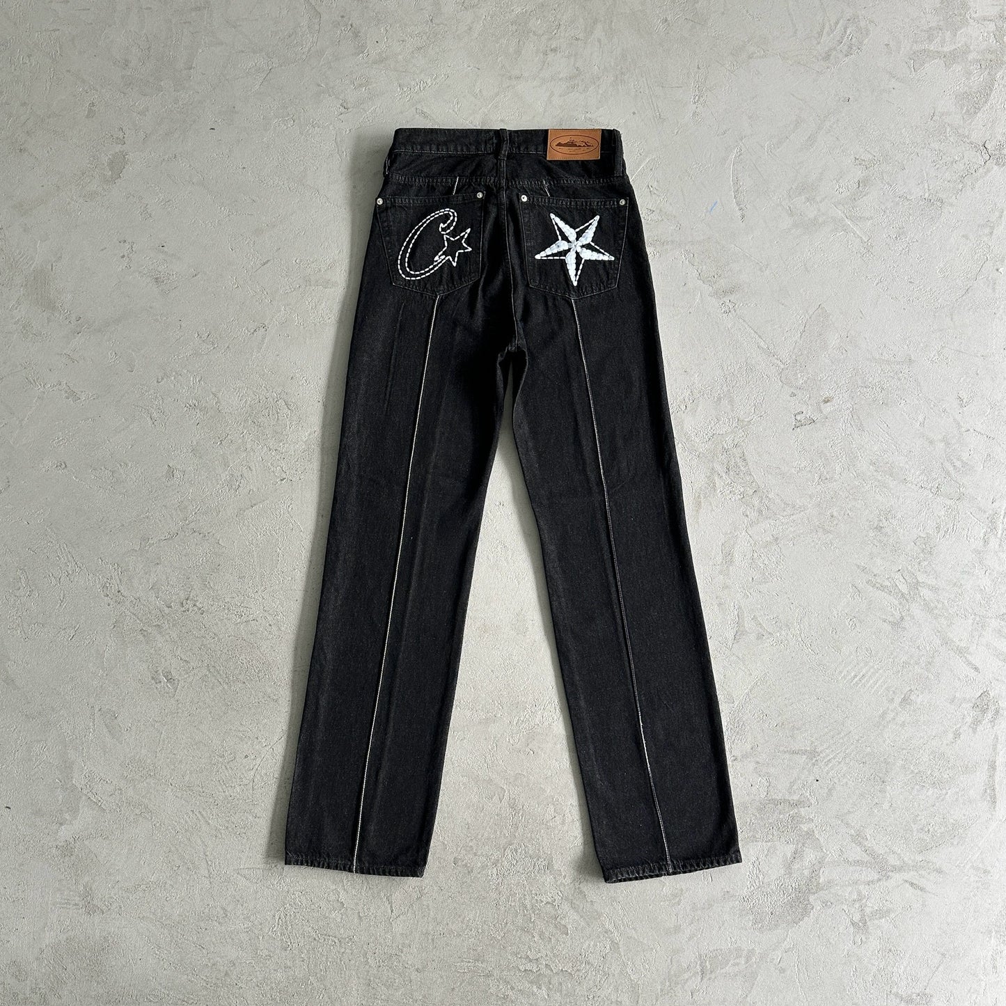 Corteiz Denim Jeans - Preto