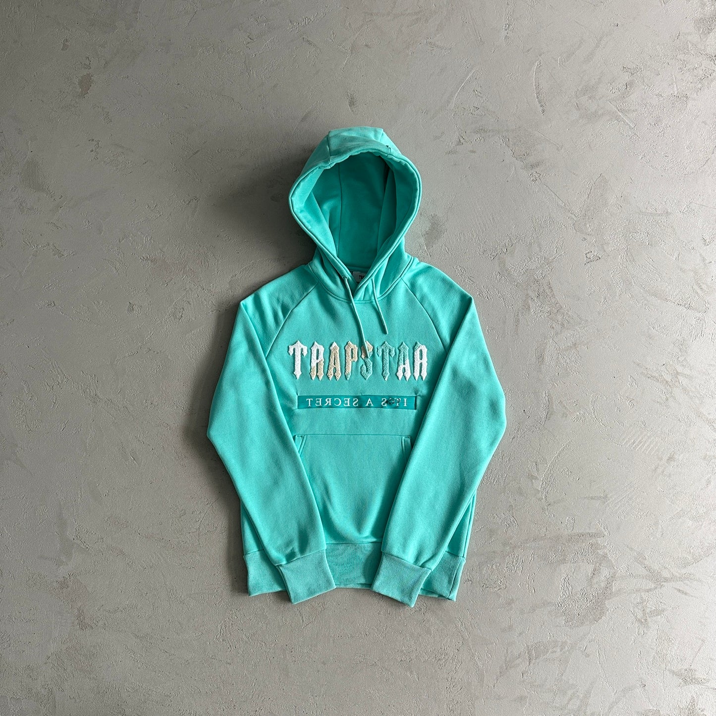 Trapstar Chenille Decoded 2.0 Hoodie - Tiffany Blue