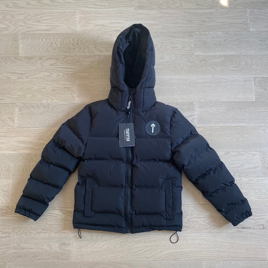 Trapstar AW20 Irongate Hooded Quilted Jacket - Preto