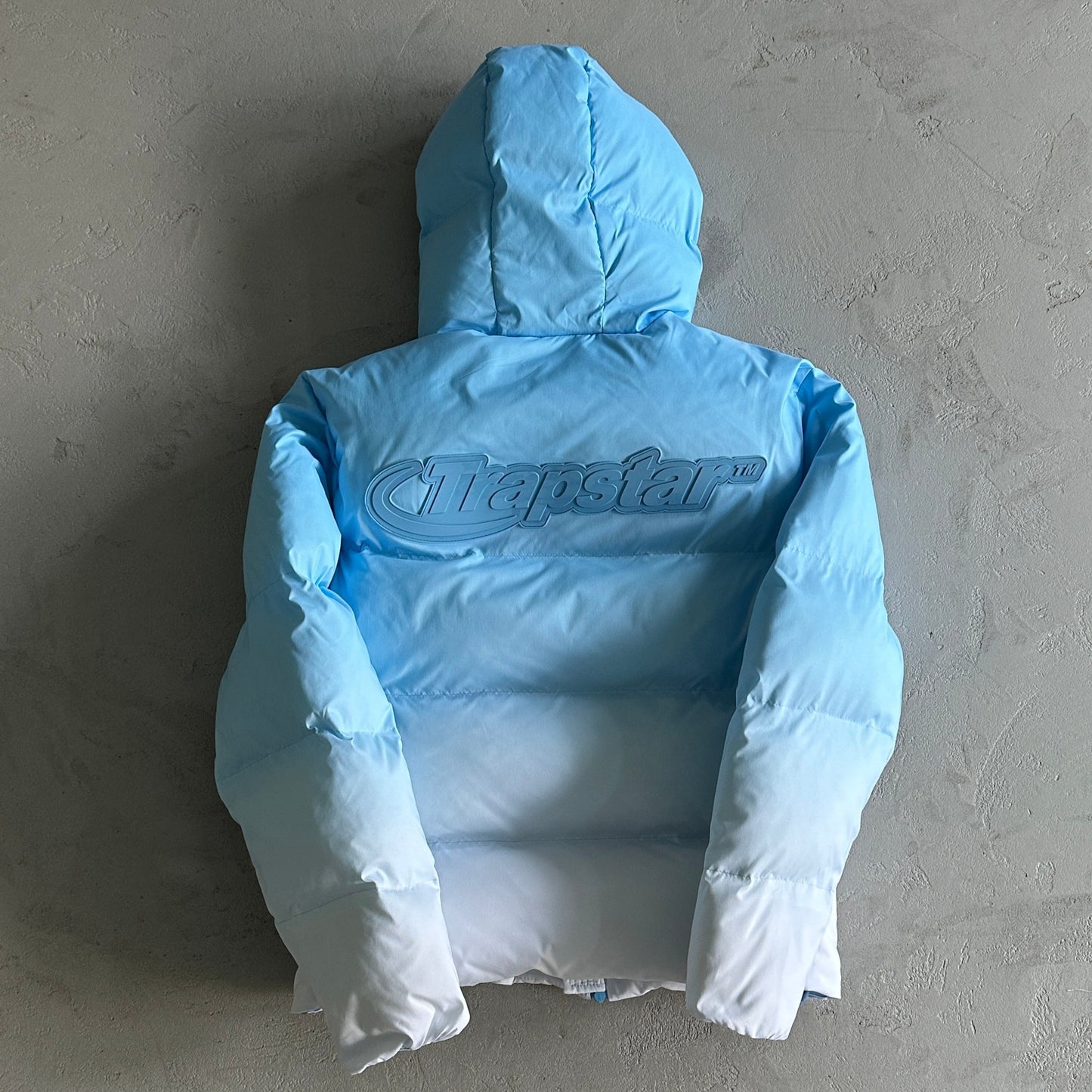 Decoded 2.0 Hooded Puffer Cashmere Trapstar Azul Gradient