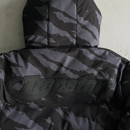 Trapstar Hyperdrive Technical Puffer - Preto Tiger Camuflado