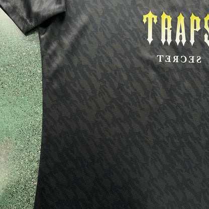 Trapstar Futebol T-Shirt Jersey - Preto/Lima