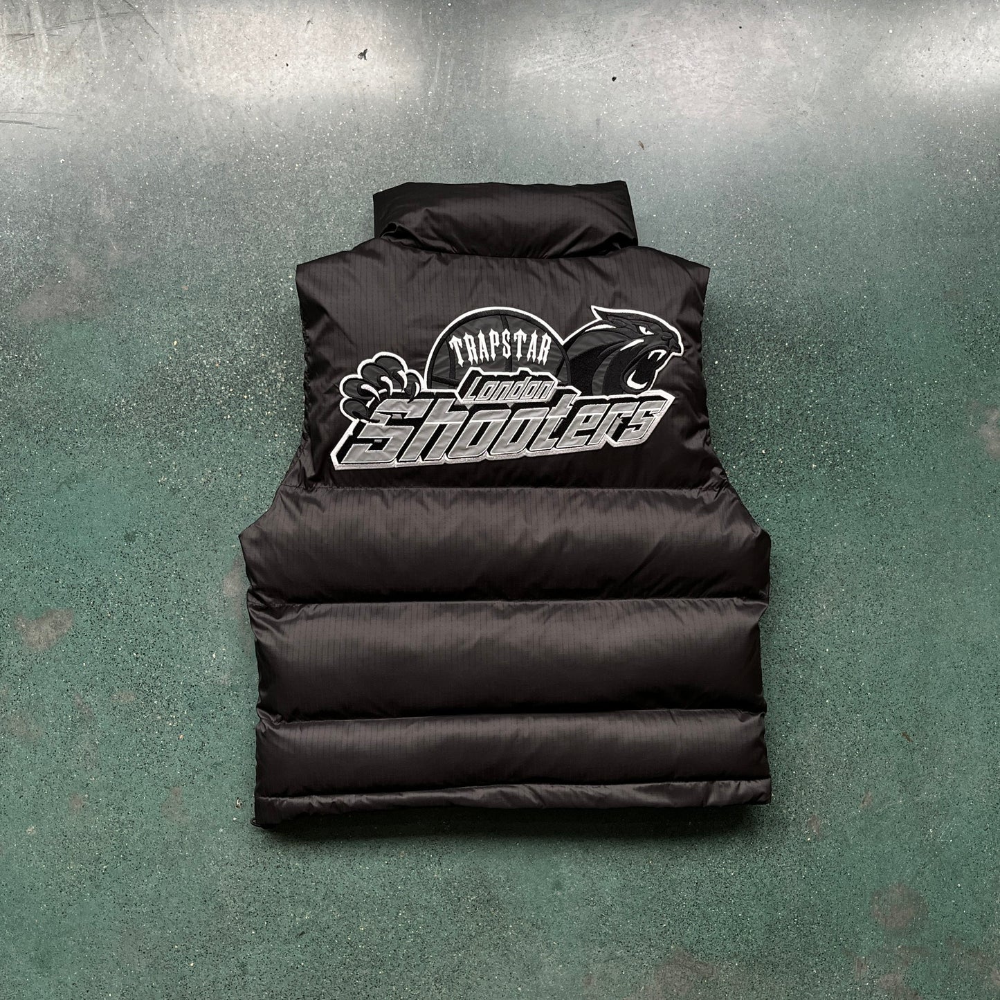 Trapstar Shooters Gilet Colete - Preto