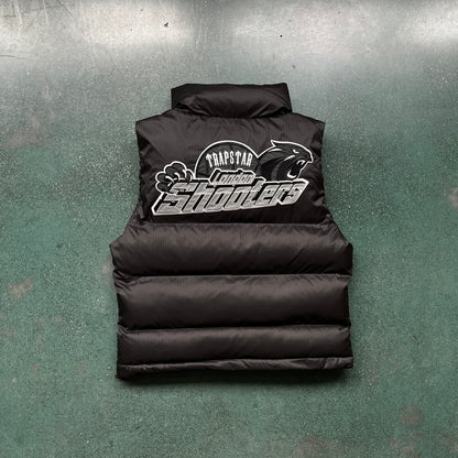 Trapstar Shooters Gilet Colete - Preto