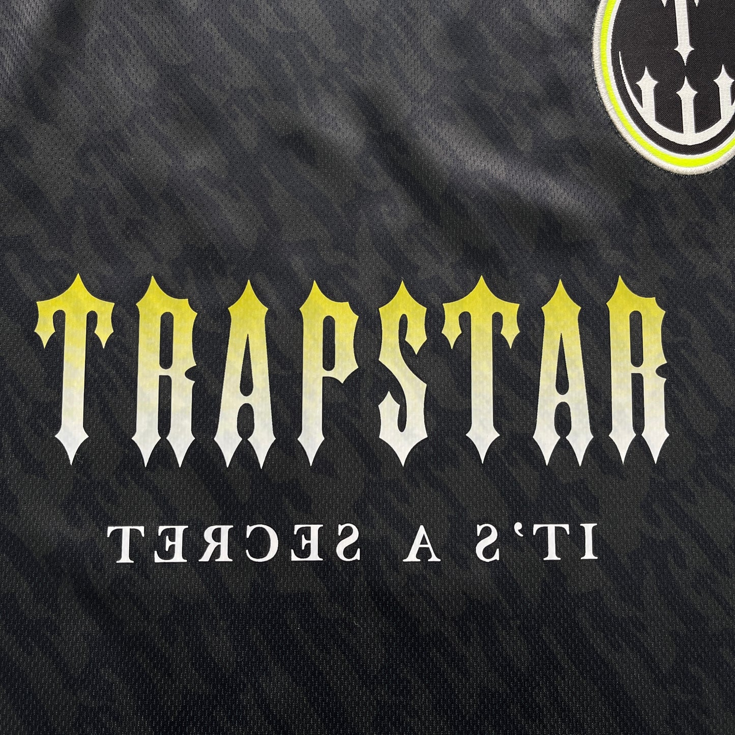 Trapstar Futebol T-Shirt Jersey - Preto/Lima